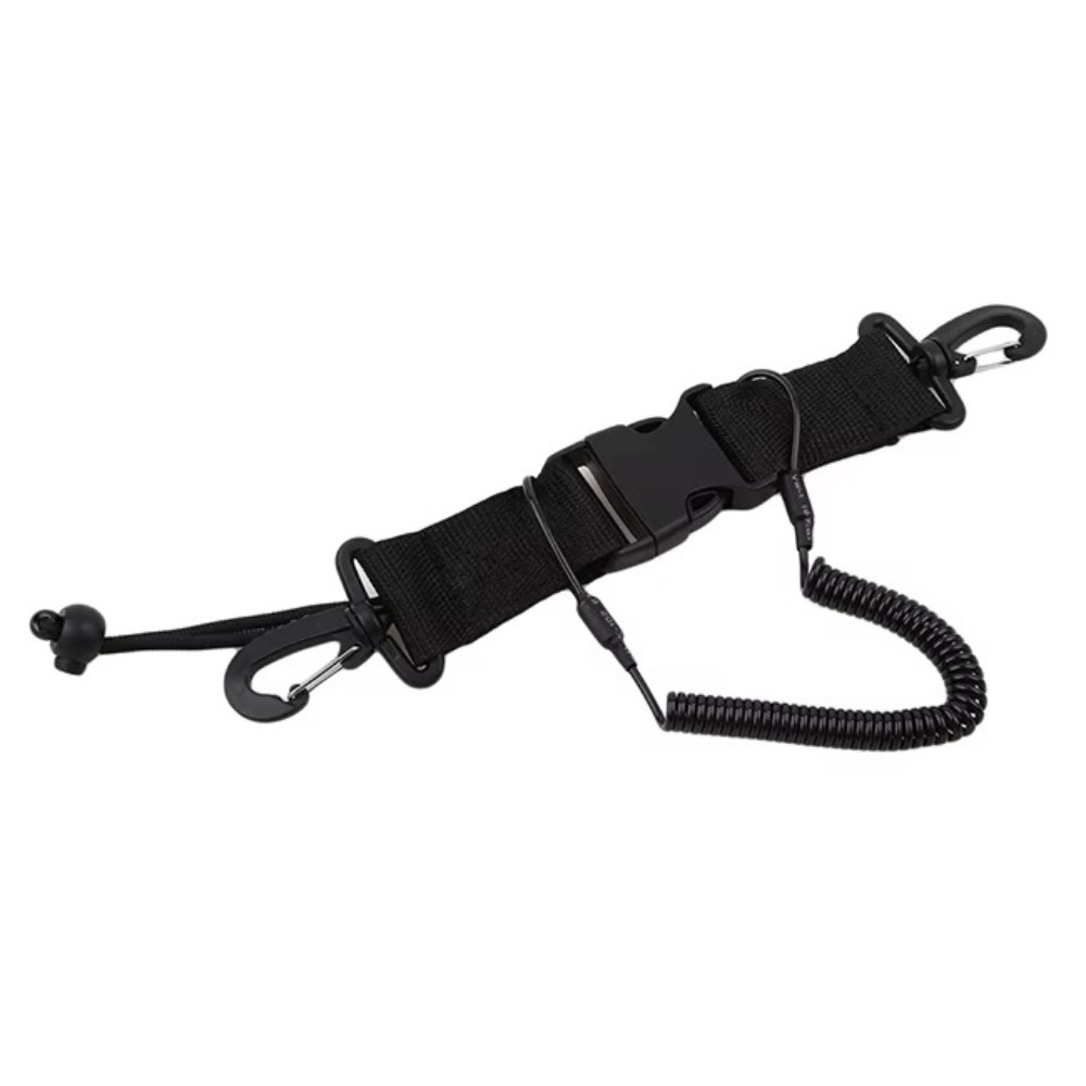 Underwater Camera - Schnellverschluss-Tauchkamera-Lanyard-Gurt mit Schnallenclips, Unterwasserkamera-Antiverlust-Federseil, Tauch-Antiverlust-Seil