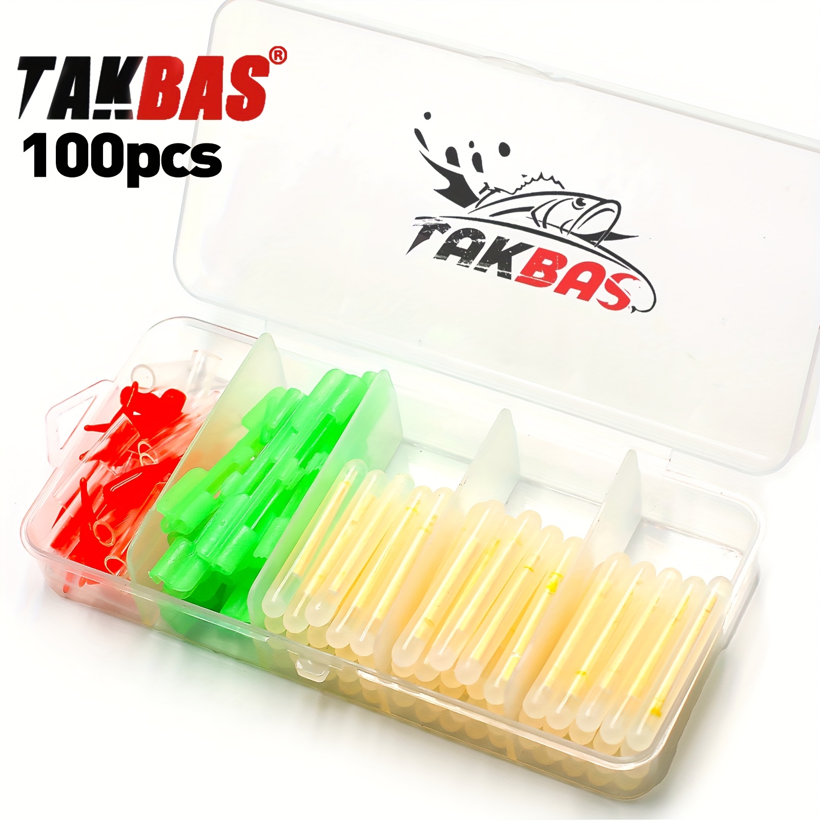 Bite Alarm - 100PCS Angeln Glow Sticks Set, Rod